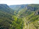 Photos aériennes de "gorges" - Photo réf. E152453 - Les Gorges de la Jonte