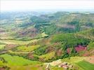 Photos aériennes de "rouges" - Photo réf. E152501 - Le Rougier de Camars, curiosit gologique et insolite