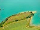 Photos aériennes de Belflou (11410) - Autre vue | Aude, Occitanie, France - Photo réf. E152524 - Le Lac de la Ganguise
