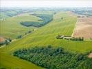 Photos aériennes de Montesquieu-Lauragais (31450) | Haute-Garonne, Midi-Pyrénées, France - Photo réf. E152557 - Des vagues dans un champ.