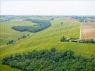 Photos aériennes de Montesquieu-Lauragais (31450) | Haute-Garonne, Midi-Pyrénées, France - Photo réf. E152558 - Des vagues dans un champ.