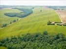 Photos aériennes de Montesquieu-Lauragais (31450) | Haute-Garonne, Midi-Pyrénées, France - Photo réf. E152560 - Des vagues dans un champ.