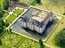 Photos aériennes de "chateau" - Photo réf. E152696 - Le Château de Cormatin et ses magnifiques jardins