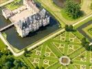 Photos aériennes de "jardins" - Photo réf. E152698 - Le Château de Cormatin et ses magnifiques jardins