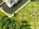 Photos aériennes de "jardins" - Photo réf. E152699 - Le Château de Cormatin et ses magnifiques jardins