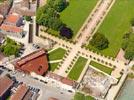 Photos aériennes de "jardins" - Photo réf. E152722 - L'abbaye et ses jardins