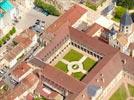 Photos aériennes de "abbaye" - Photo réf. E152730 - L'abbaye et ses jardins