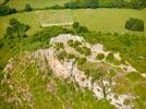 Photos aériennes de Solutré-Pouilly (71960) - La Roche de Solutré | Saône-et-Loire, Bourgogne, France - Photo réf. E152753 - Ballade au sommet de la Roche de Solutr