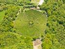 Photos aériennes de Guéret (23000) | Creuse, Limousin, France - Photo réf. E152771 - Le Labyrinthe Gant des monts de Guret 