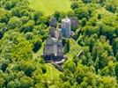 Photos aériennes de Saint-Jean-Ligoure (87260) - Autre vue | Haute-Vienne, Limousin, France - Photo réf. E152835 - Le Chteau de Chalusset ou de Chalucet