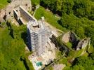 Photos aériennes de "ruines" - Photo réf. E152840 - Le Château de Chalusset ou de Chalucet