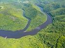  - Photo réf. E152950 - Nous sommes ici  la confluence de la Dordogne avec un de ses principaux affluents : La Luzge.