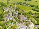Photos aériennes de "villages" - Photo réf. E153001 - Turenne et ses vestiges du château des Vicomtes de Turenne
