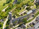 Photos aériennes de "villages" - Photo réf. E153004 - Turenne et ses vestiges du château des Vicomtes de Turenne