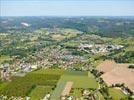 Photos aériennes de "vézère" - Photo réf. E153101 - Le Bugue, commune agence autour d'une boucle de la rivire la Vzre