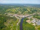 Photos aériennes de "vézère" - Photo réf. E153104 - Le Bugue, commune agence autour d'une boucle de la rivire la Vzre