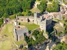 Photos aériennes - Châteaux - Photo réf. E153136 - Le Château de Beynac, forteresse médiévale très bien conservée