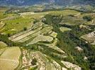 Photos aériennes de Nyons (26110) | Drôme, Rhône-Alpes, France - Photo réf. E153304 - Cultures en terrasses