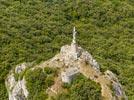 Photos aériennes de Viviers (07220) | Ardèche, Rhône-Alpes, France - Photo réf. E153339 - La Statue de Saint-Michel