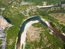 Photos aériennes de Vallon-Pont-d'Arc (07150) | Ardèche, Rhône-Alpes, France - Photo réf. E153347