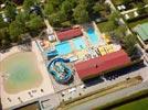 Photos aériennes de "piscine" - Photo réf. E153407 - Le Camping Iris Parc Le Château de Galaure