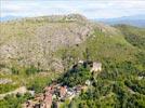 Photos aériennes de "Chateau" - Photo réf. E153869 - Chteau mdival de Castelnou