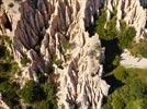 Photos aériennes de Ille-sur-Têt (66130) | Pyrénées-Orientales, Occitanie, France - Photo réf. E153888 - Les orgues d'ille-sur-Tt