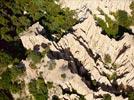 Photos aériennes de Ille-sur-Têt (66130) | Pyrénées-Orientales, Occitanie, France - Photo réf. E153891 - Les orgues d'ille-sur-Tt