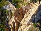 Photos aériennes de Ille-sur-Têt (66130) | Pyrénées-Orientales, Occitanie, France - Photo réf. E153899 - Les orgues d'ille-sur-Tt