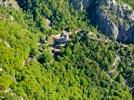 Photos aériennes de Casteil (66820) | Pyrénées-Orientales, Languedoc-Roussillon, France - Photo réf. E153911 - L'Abbaye Saint-Martin du Canigou