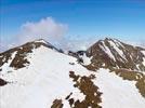 Photos aériennes de "sommet" - Photo réf. E153985 - Sommet enneigé