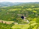 Photos aériennes de "europe" - Photo réf. E153994 - La grotte du Mas d'Azil est l'unique grotte en Europe qui peut être traversée en voiture