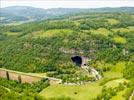 Photos aériennes de Le Mas-d'Azil (09290) - Autre vue | Ariège, Midi-Pyrénées, France - Photo réf. E153994 - La grotte du Mas d'Azil est l'unique grotte en Europe qui peut tre traverse en voiture