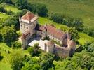 Photos aériennes de "chateau" - Photo réf. E154120 - Le château du pin, bâti au XIIIe par l'incontournable Jean de Chalon, pour veiller sur la route du sel.