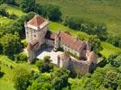 Photos aériennes de "Chateau" - Photo réf. E154120 - Le chteau du pin, bti au XIIIe par l'incontournable Jean de Chalon, pour veiller sur la route du sel.