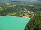 Photos aériennes de "loisirs" - Photo réf. E154135 - La Base de Loisirs du Lac de Chalain