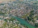 Photos aériennes de Sens (89100) - Le Centre Ville | Yonne, Bourgogne-Franche-Comté, France - Photo réf. E154172