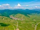 Photos aériennes de "vignoble" - Photo réf. U134098 - Panorama de Katzenthal et son vignoble