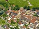Photos aériennes de Ammerschwihr (68770) | Haut-Rhin, Alsace, France - Photo réf. U134099 - Au bout de la rue, à l'entrée Ouest de la ville, la porte haute, ou tour des cigognes ou encore 