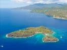 Photos aériennes - Îles et presqu'îles - Photo réf. U134483 - Les Ilets Pigeon, aussi appelés Ilets à Goyaves.