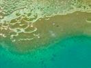 Photos aériennes de "lagon" - Photo réf. U135122 - Kitesurf dans le lagon