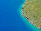 Photos aériennes - Îles et presqu'îles - Photo réf. U135125 - La Pointe de la Baleine et son eau d'un bleu paradisiaque