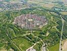 Photos aériennes de "fortification" - Photo réf. U146300 - Neuf-Brisach, site majeur de Vauban, class au patrimoine mondial de l'UNESCO