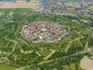 Photos aériennes de "fortification" - Photo réf. U146301 - Neuf-Brisach, site majeur de Vauban, class au patrimoine mondial de l'UNESCO