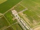 Photos aériennes de "chantier" - Photo réf. U146381 - La Plate-forme Départementale d'Activités (PDA) de la Région de Brumath située sur les communes de Mommenheim et Bernolsheim