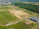 Photos aériennes de "d'activités" - Photo réf. U146385 - La Plate-forme Départementale d'Activités (PDA) de la Région de Brumath située sur les communes de Mommenheim et Bernolsheim