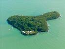 Photos aériennes de Kourou (97310) - Les Îles du Salut | Guyane, Guyane, France - Photo réf. U154266 - L'le Saint-Joseph