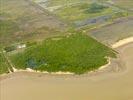 Photos aériennes de Mana (97360) - Autre vue | Guyane, Guyane, France - Photo réf. U154337 - Les rizires de Mana