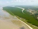 Photos aériennes de Awala-Yalimapo (97319) | Guyane, Guyane, France - Photo réf. U154381 - Vue gnrale