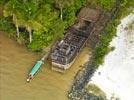 Photos aériennes de Saint-Laurent-du-Maroni (97320) - Autre vue | Guyane, Guyane, France - Photo réf. U154406 - Pirogue  St-Laurent-du-Maroni